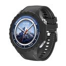 For Oppo Watch X2 Silicone Case Smart Watch Protective Cover - Black - 1