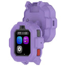 For Ticktalk 5 TPU Watch Case Hollow Design Watch Protective Cover - Purple - 3