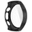 WANLONFENG For Huawei Watch 5 46mm Watch Case  PC Frame Cover with Tempered Glass Screen Protector - Black - 5