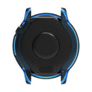 For Garmin Vivoactive 6 Protective Watch Case Soft TPU Hollow Out Cover - Transparent Black - 4