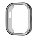 For Huami Amazfit Bip 6 Protective Watch Case Soft TPU Hollow Out Cover - Transparent Black - 3