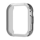 For Huawei Watch Fit 4 Protective Watch Case Soft TPU Hollow Out Cover - Transparent Black - 1