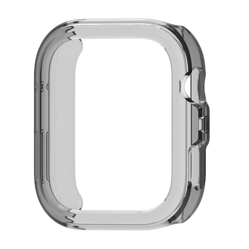 For Huawei Watch Fit 4 Pro Protective Watch Case Soft TPU Hollow Out Cover - Transparent Black - 1