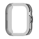 For Huawei Watch Fit 4 Pro Protective Watch Case Soft TPU Hollow Out Cover - Transparent Black - 1