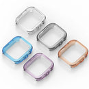 For Huawei Watch Fit 4 Pro Protective Watch Case Soft TPU Hollow Out Cover - Transparent Black - 3