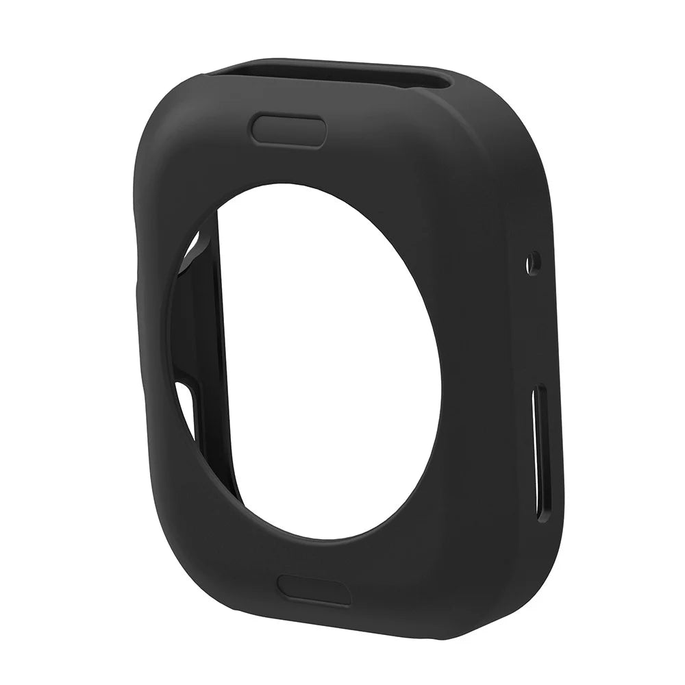 For Huawei Watch Fit 4 Pro Silicone Watch Case Shockproof Bumper Frame - Black - 2