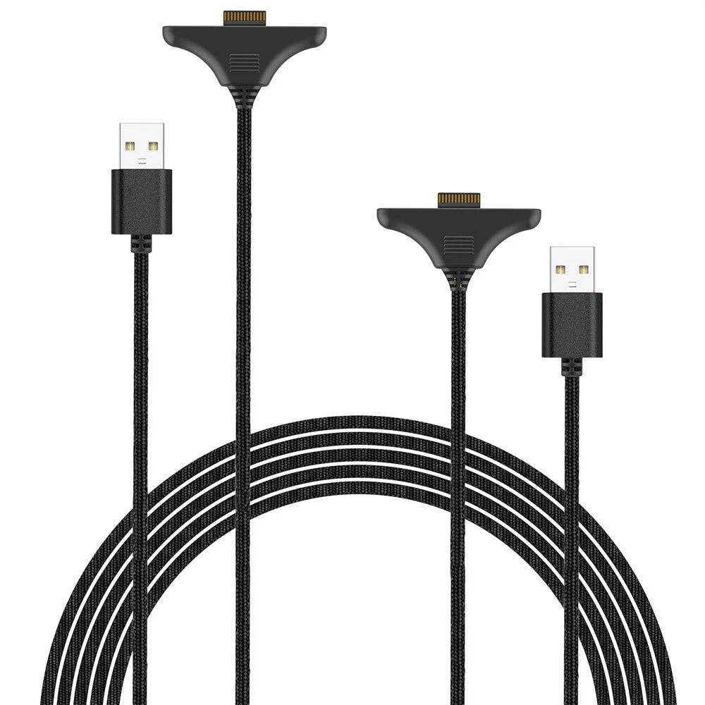 IPEGA PG-SW2119A 2Pcs For Nintendo Switch 2 Joypad Controller Charging Cable Magnetic Fast Charging Cord, 3m - 1