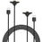 IPEGA PG-SW2119A 2Pcs For Nintendo Switch 2 Joypad Controller Charging Cable Magnetic Fast Charging Cord, 3m - 1