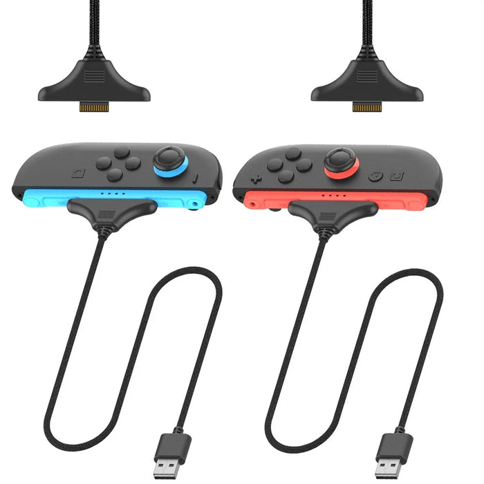 IPEGA PG-SW2119A 2Pcs For Nintendo Switch 2 Joypad Controller Charging Cable Magnetic Fast Charging Cord, 3m - 5