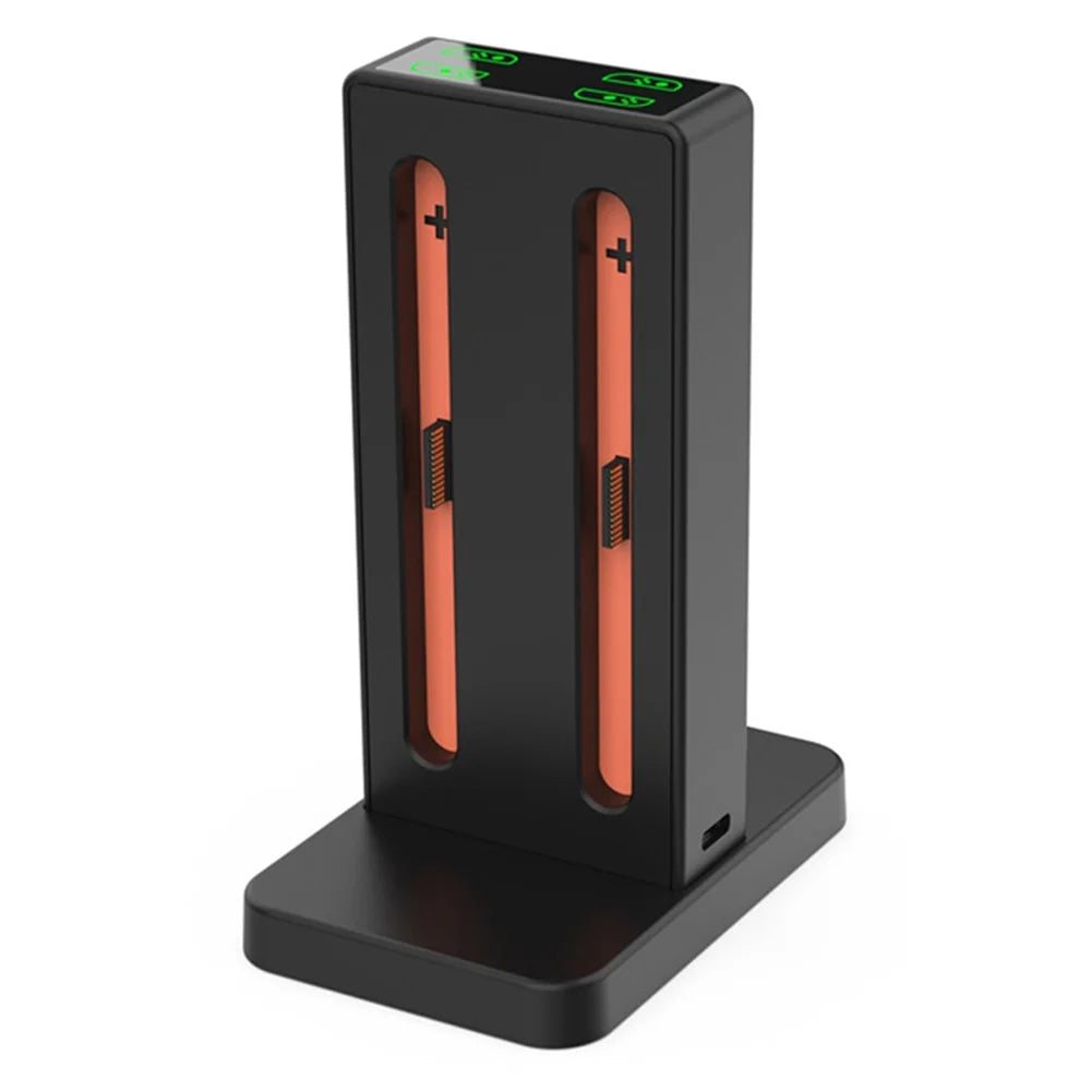 DOBE FOMIS ELECTRONICS TNS-3192B For Nintendo Switch 2 Joy-Con Controller Charging Dock 4-Slot Charger with LED Indicator - 2