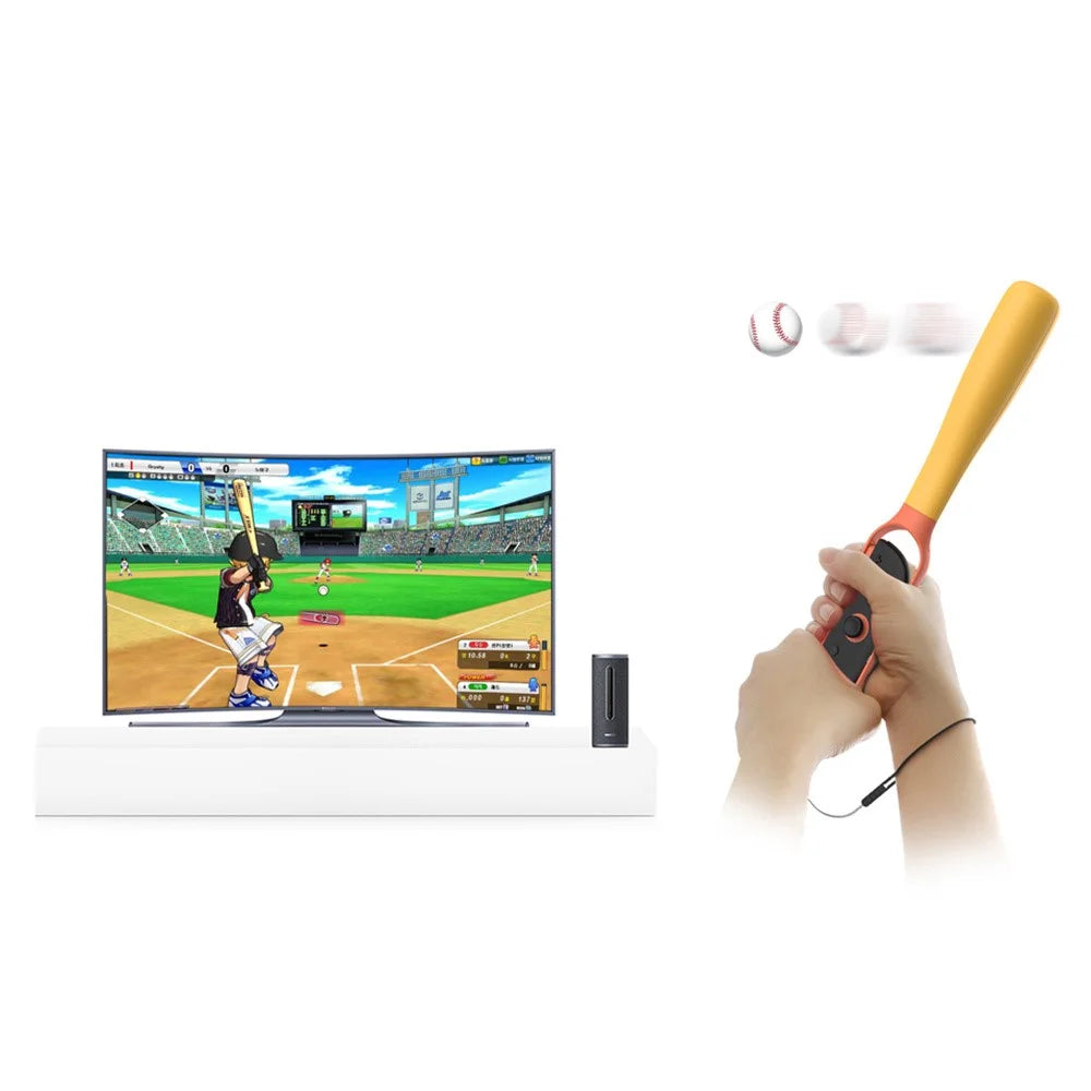 DOBE TNS-5102 2Pcs Baseball Bat Grip for Nintendo Switch 2 / Switch / Switch OLED Joy-Con Controller Holder - 3