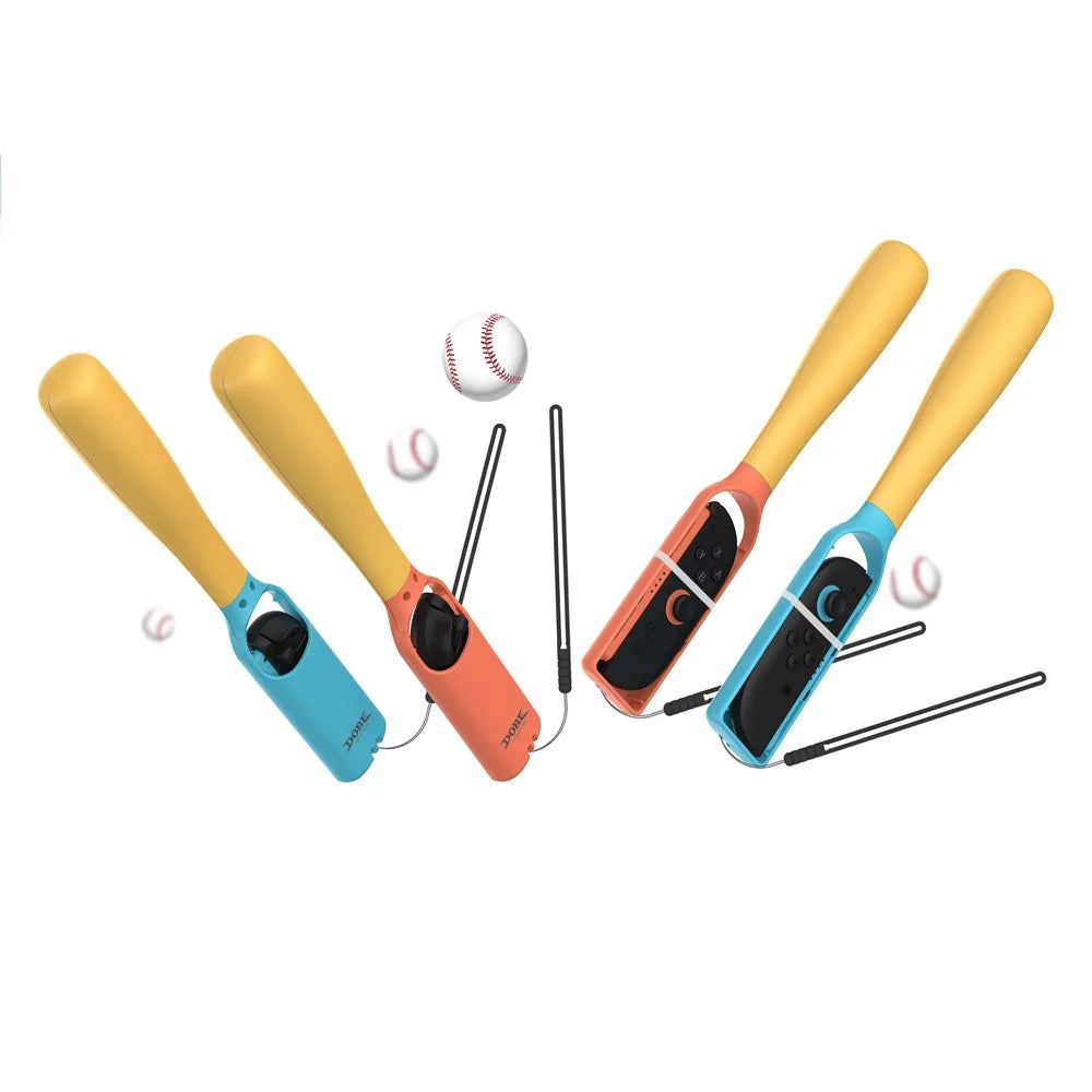 DOBE TNS-5102 2Pcs Baseball Bat Grip for Nintendo Switch 2 / Switch / Switch OLED Joy-Con Controller Holder - 6
