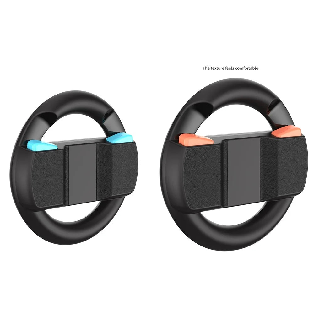 DOBE TNS-5110 For Nintendo Switch 2 4 in 1 Left Right Joy-Con Controller Circular Racing Wheel Grip Handle Set - 6