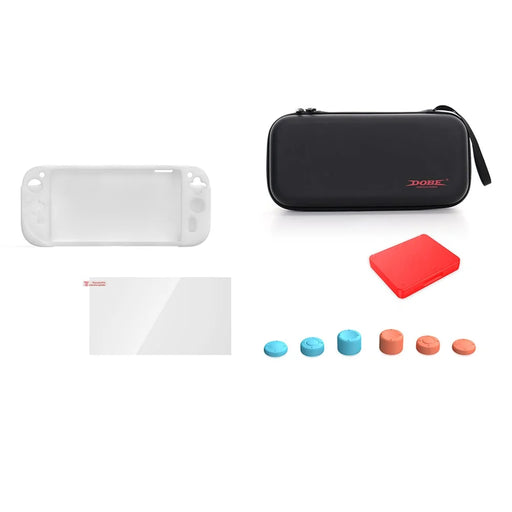 DOBE TNS-5111 For Nintendo Switch 2 10 in 1 Kit with Storage Bag Silicone Protective Cover Screen Protector Game Card Box - 1