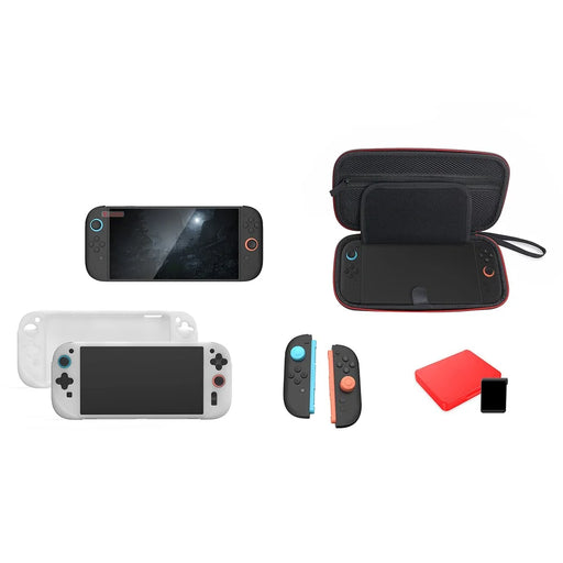 DOBE TNS-5111 For Nintendo Switch 2 10 in 1 Kit with Storage Bag Silicone Protective Cover Screen Protector Game Card Box - 2