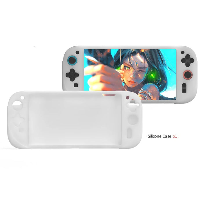 DOBE TNS-5111 For Nintendo Switch 2 10 in 1 Kit with Storage Bag Silicone Protective Cover Screen Protector Game Card Box - 4