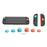 DOBE TNS-5111 For Nintendo Switch 2 10 in 1 Kit with Storage Bag Silicone Protective Cover Screen Protector Game Card Box - 5