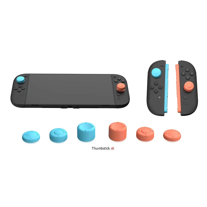 DOBE TNS-5111 For Nintendo Switch 2 10 in 1 Kit with Storage Bag Silicone Protective Cover Screen Protector Game Card Box - 5