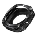 For Samsung Galaxy Watch Ultra (2025) 47mm / Ultra 47mm Protective Case Cyber Style Metal PC Watch Cover - Black / White - 3