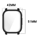 For Xiaomi Redmi Watch 5 Lite Watch Case Full Coverage TPU Protective Cover - Electroplated Black - 3