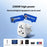 MOMAX 1-World 2500W Global Travel Adapter Universal Power Converter - AU Plug / White - 5