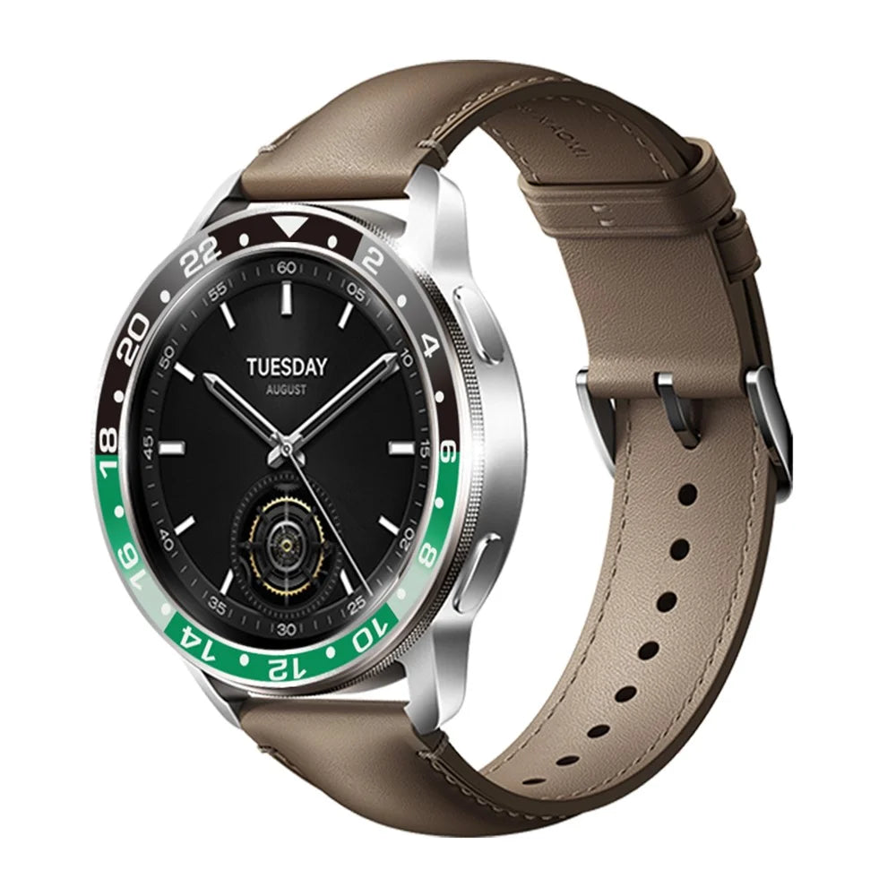 For Xiaomi Watch S4 / S3 Watch Bezel Scale Design Aluminum Alloy Protective Ring - Black / Green - 3
