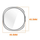 For Samsung Galaxy Watch8 44mm Watch Case Full Protection Scratch Resistant TPU Cover - Electroplating Light Gold - 3