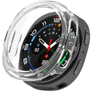 For Samsung Galaxy Watch8 40mm Semi-Enclosed Watch Case PC Protective Frame - Transparent - 1