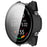 WANLONFENG For Garmin Forerunner 970 Watch Case  PC Frame Cover with Tempered Glass Screen Protector - Black - 2