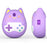 For Tamagotchi Pix Protective Case Interactive Digital Pet Device Liquid Silicone Cover - Purple - 4