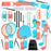 S226 For Nintendo Switch 2 Joy-Con 23 in 1 Golf Tennis Racket Motion Sensing Gaming Sports Accessory Kit - 1