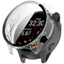 For Garmin Forerunner 970 Hard PC Watch Protective Case with Tempered Glass Film - Black - 2