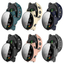 For Garmin Forerunner 970 Hard PC Watch Protective Case with Tempered Glass Film - Black - 6