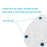 JYS-P5128 Dual Game Controller Holder for Nintendo Switch Pro PS5 PS4 Xbox Series S X One Headphone Stand Game Disc Rack - White - 3