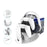 JYS-P5128 Dual Game Controller Holder for Nintendo Switch Pro PS5 PS4 Xbox Series S X One Headphone Stand Game Disc Rack - White - 5