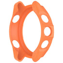 For Garmin Forerunner 570 47mm TPU Protective Case Hollow Design Shockproof Watch Cover - Orange - 3