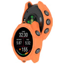 For Garmin Forerunner 570 42mm TPU Protective Case Hollow Design Shockproof Watch Cover - Orange - 6