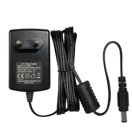 ZOSI DC 12V 3A 3000mA Power Supply Adapter for CCTV Security Camera Surveillance System Home Use - EU Plug - 1