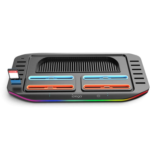 IPEGA PG-SW2210 For Nintendo Switch 2 Charging Dock Joypad Charger Game Card Storage Rack with RGB Light - 1