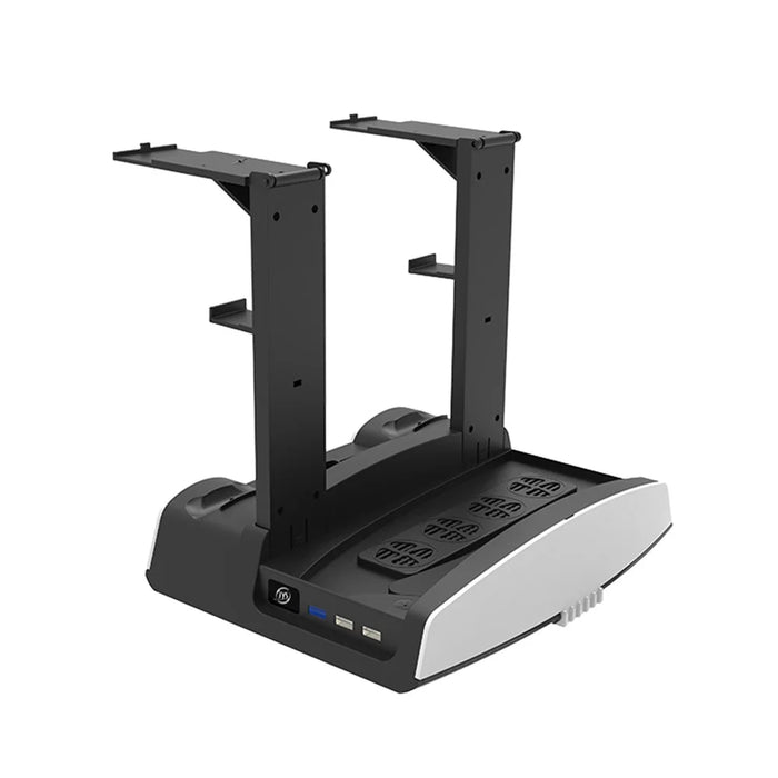 JYS-P5122 Multifunctional Charger Stand Cooling Fan Base for PS5 Game Console - 1