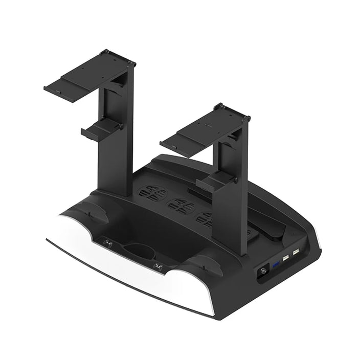 JYS-P5122 Multifunctional Charger Stand Cooling Fan Base for PS5 Game Console - 7