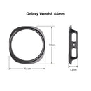 ENKAY HAT PRINCE For Samsung Galaxy Watch8 44mm Watch Case   Rubberized Hard PC Cover with Tempered Glass - Rose Pink - 6