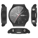 TPU Full Coverage Electroplating Protective Shell Case Cover for Huawei Watch GT 2 Pro - Black - 4