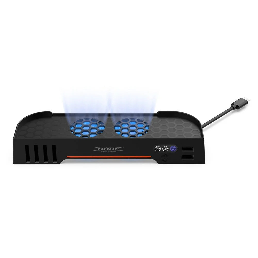 DOBE TNS-31111 For Nintendo Switch 2 Heat Dissipation Dual Fan Cooling Stand with RGB Light - 5