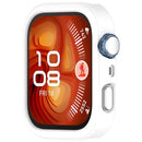 For Huawei Watch Fit 4 Watch Case Soft Silicone Hollow Watch Frame Cover - White - 5