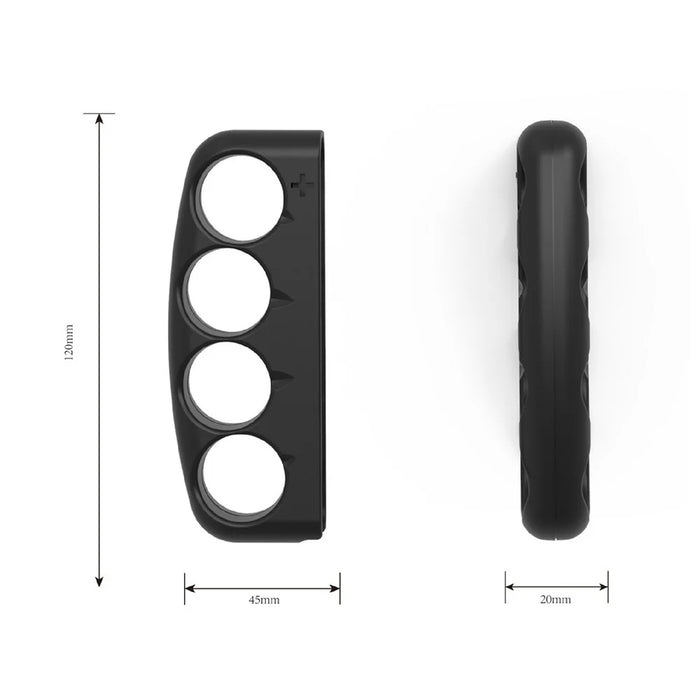 PGTECH GP-386 For Nintendo Switch 2 Left and Right Joy-Con Magnetic Boxing Grip Handle - Black - 7