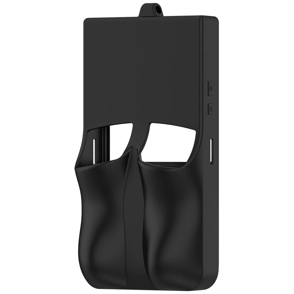 For R36 Max Handheld Game Console Silicone Protective Case Shockproof Anti Slip Cover - Black - 6