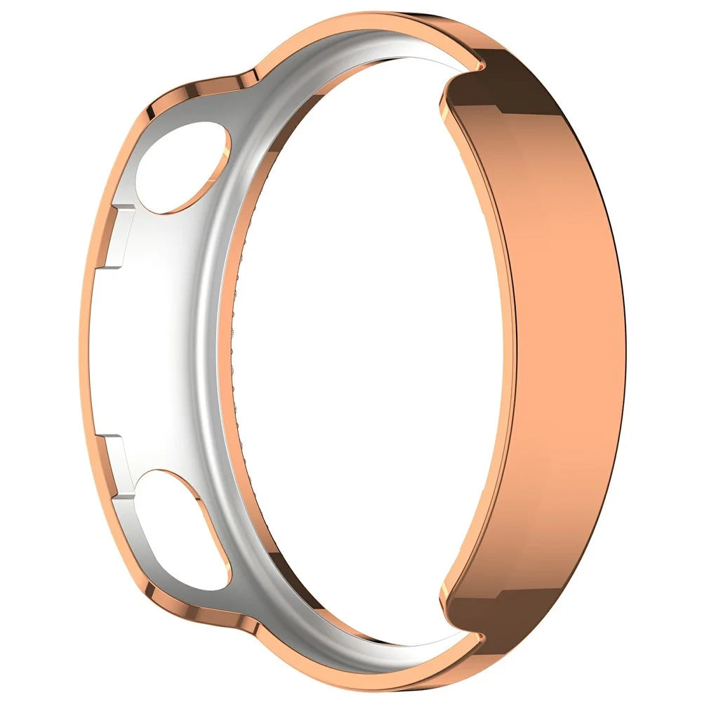 For Xiaomi Watch S4 41mm PC Case Rhinestone Decor Smartwatch Protective Cover - Rose Gold - 5