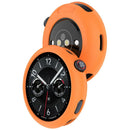 For vivo Watch 5 / iQOO Watch 5 Silicone Watch Case Shockproof Bumper Frame - Orange - 2