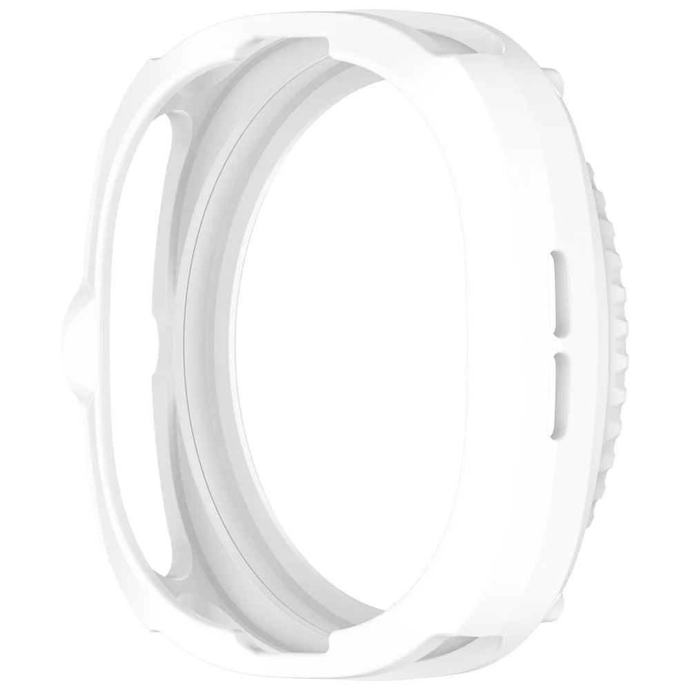 For Samsung Galaxy Watch8 Classic 46mm TPU Protective Watch Case with Protective Ring - White - 5